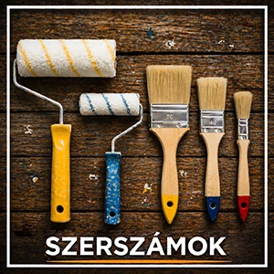 Festő szerszámok kategóriakép hengerekkel és ecsetekkel – festőszerszámok, ecsetek, festőhengerek és festési kellékek otthoni és szakipari munkákhoz