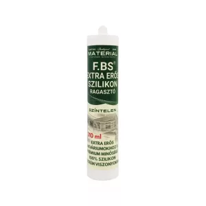 FBS extra erős szilikon ragasztó - 310 ml