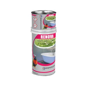 Egrokorr Renova Kádfelújító festék - Fehér -  "A" / " B" komponens - 0,5 kg / 0,12 kg