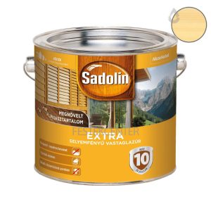 Sadolin Extra kültéri vastaglazúr - színtelen - 2,5 l