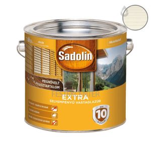 Sadolin Extra kültéri vastaglazúr - fehér - 2,5 l