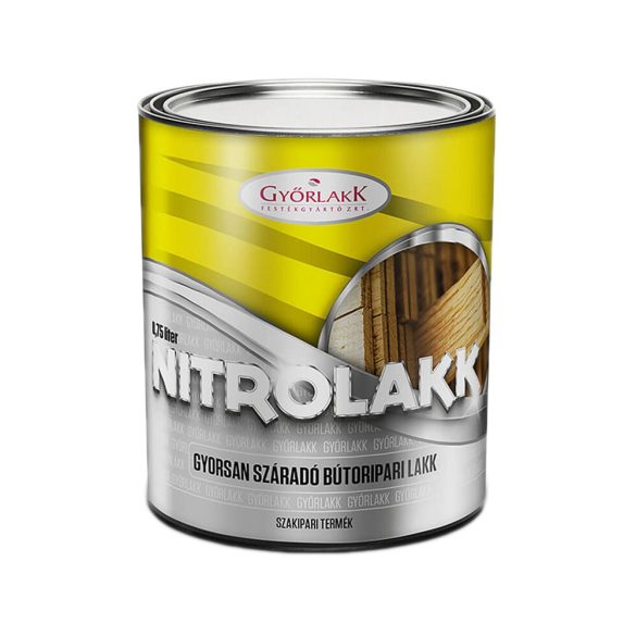 Győrlakk 005 matt nitrolakk - 0 ,75 l