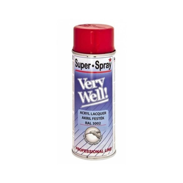 Motip 110207 Very Well RAL 3002 - piros - 400 ml