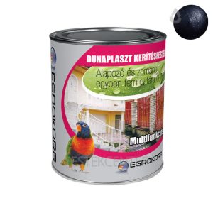 Egrokorr Dunaplaszt kerítésfesték - grafit kék - 0,75 l