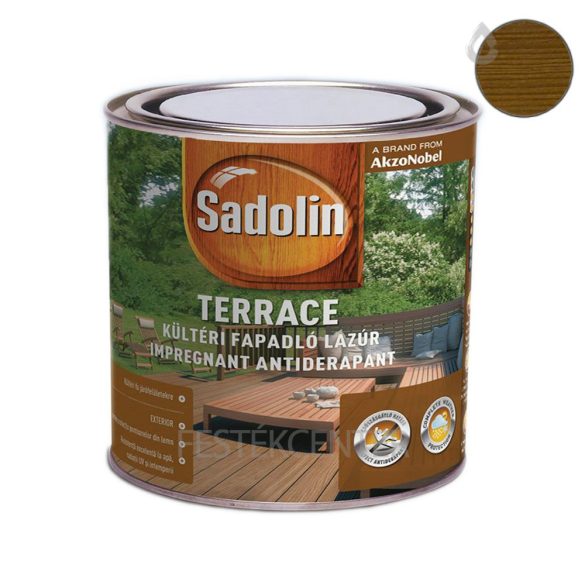 Sadolin Terrace kültéri fapadló lazúr - teak - 2,5 l