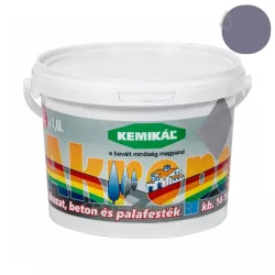   Kemikál Akropol lábazat- pala- és betonfesték - sötétszürke - 4 l