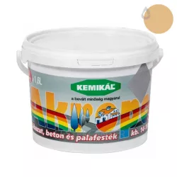   Kemikál Akropol lábazat- pala- és betonfesték - bézs - 1,6 l