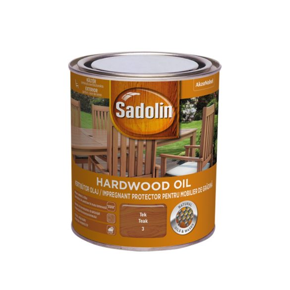 Sadolin Hardwood Oil kertibútor ápoló olaj - teak - 0,75 l