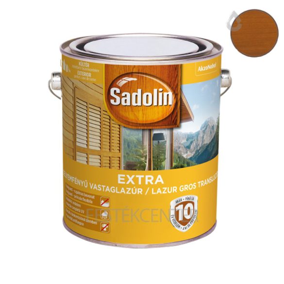 Sadolin Extra kültéri vastaglazúr - rusztikus tölgy - 5 l