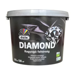 Düfa Diamond beltéri falfesték - fehér - 15 l