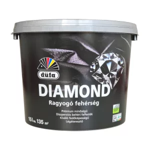 Düfa Diamond beltéri falfesték - fehér - 15 l