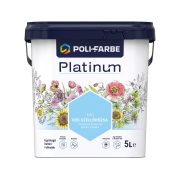   Poli-Farbe Platinum K40 egyrétegű beltéri falfesték - kék szellőrózsa - 5 l