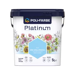   Poli-Farbe Platinum K40 egyrétegű beltéri falfesték - kék szellőrózsa - 5 l