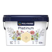   Poli-Farbe Platinum L40 egyrétegű beltéri falfesték - liliom - 2,5 l