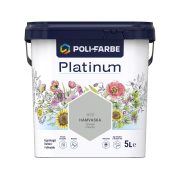   Poli-Farbe Platinum H20 egyrétegű beltéri falfesték - hamvaska - 5 l