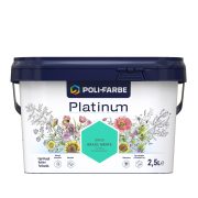   Poli-Farbe Platinum BM50 egyrétegű beltéri falfesték - brazil menta - 2,5 l