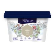   Poli-Farbe Platinum E40 egyrétegű beltéri falfesték - ezüstfa - 2,5 l