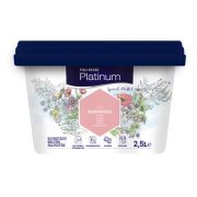   Poli-Farbe Platinum B25 egyrétegű beltéri falfesték - bazsarózsa - 2,5 l