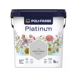  Poli-Farbe Platinum E50 egyrétegű beltéri falfesték - ezüst cserje - 5 l