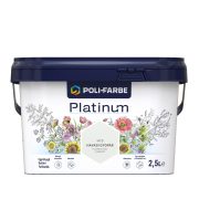   Poli-Farbe Platinum H10 egyrétegű beltéri falfesték - havasi gyopár - 2,5 l