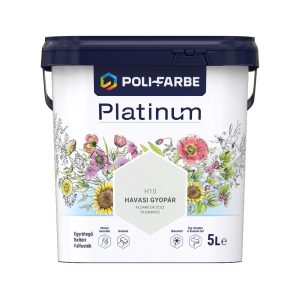 Poli-Farbe Platinum H10 egyrétegű beltéri falfesték - havasi gyopár - 5 l