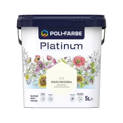   Poli-Farbe Platinum K10 egyrétegű beltéri falfesték - királybegónia - 5 l