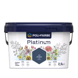   Poli-Farbe Platinum A80 egyrétegű beltéri falfesték - áfonya - 2,5 l