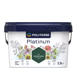   Poli-Farbe Platinum V50 egyrétegű beltéri falfesték - vesszős köles - 2,5 l