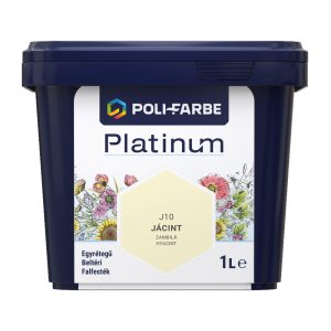 Poli-Farbe Platinum J10 egyrétegű beltéri falfesték - jácint - 1 l