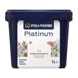   Poli-Farbe Platinum B15 egyrétegű beltéri falfesték - barna magnólia - 1 l