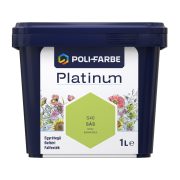   Poli-Farbe Platinum S40 egyrétegű beltéri falfesték - sás - 1 l