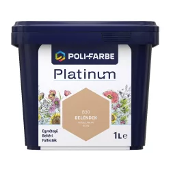   Poli-Farbe Platinum B30 egyrétegű beltéri falfesték - beléndek - 1 l
