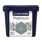   Poli-Farbe Platinum S50 egyrétegű beltéri falfesték - sulyom - 1 l