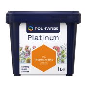   Poli-Farbe Platinum T80 egyrétegű beltéri falfesték - trombitavirág - 1 l