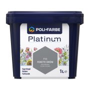   Poli-Farbe Platinum F50 egyrétegű beltéri falfesték - fekete üröm - 1 l