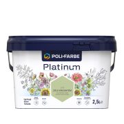   Poli-Farbe Platinum Z10 egyrétegű beltéri falfesték - zöld krizantém - 2,5 l