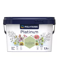  Poli-Farbe Platinum Z10 egyrétegű beltéri falfesték - zöld krizantém - 2,5 l