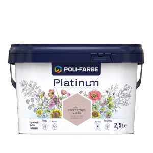 Poli-Farbe Platinum CS70 egyrétegű beltéri falfesték - cseresznyevirág - 2,5 l