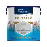   Poli-Farbe Platinum Foltálló beltéri falfesték - Ezüst párnacserje E35 - 2,5 l