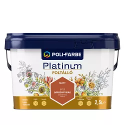   Poli-Farbe Platinum Foltálló beltéri falfesték - Bársonyvirág BV20 - 2,5 l