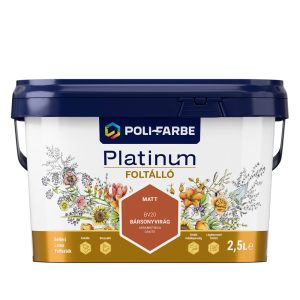 Poli-Farbe Platinum Foltálló beltéri falfesték - Bársonyvirág BV20 - 2,5 l