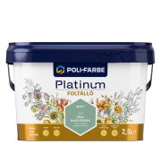   Poli-Farbe Platinum Foltálló beltéri falfesték - Zöld kagylóvirág Z20 - 2,5 l