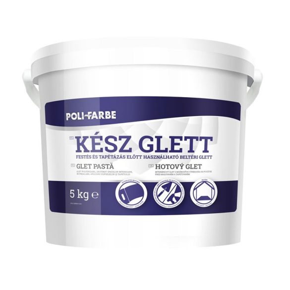 Poli-Farbe Kész glett - 5 kg
