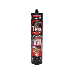 Soudal T-REX Glue azonnali rögzítő szerelőragasztó - piros - 380 g