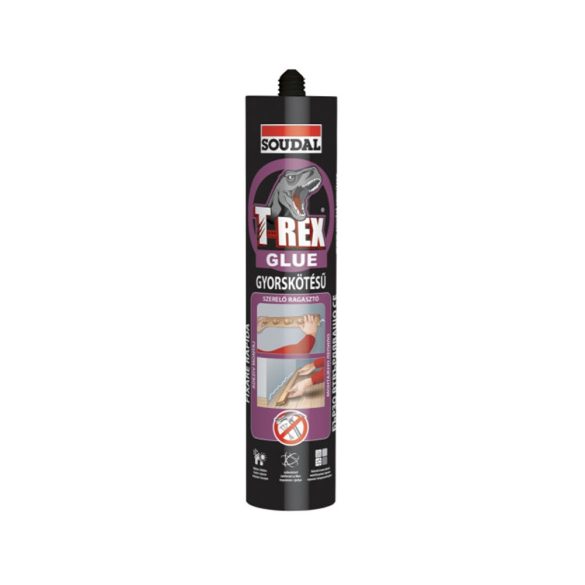 Soudal T-REX Glue gyorskötésű szerelőragasztó - lila - 380 g