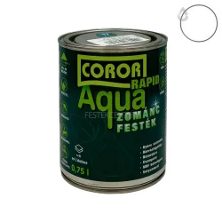 Coror Rapid Aqua Zománcfesték RAL9003 - fehér - 0,75 l