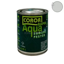 Coror Rapid Aqua Zománcfesték RAL7035 - szürke - 0,75 l