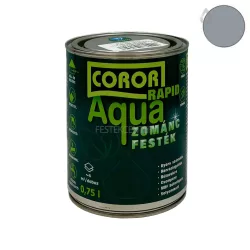   Coror Rapid Aqua Zománcfesték RAL7001 - ezüstszürke - 0,75 l