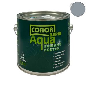 Coror Rapid Aqua Zománcfesték RAL7001 - ezüstszürke - 2,5 l