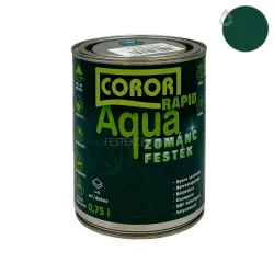 Coror Rapid Aqua Zománcfesték RAL6005 - mohazöld - 0,75 l